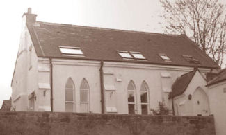 Old Wesleyan Chapel on Green road &#8211; Drill Hall from 1877 onwards. Now a house.